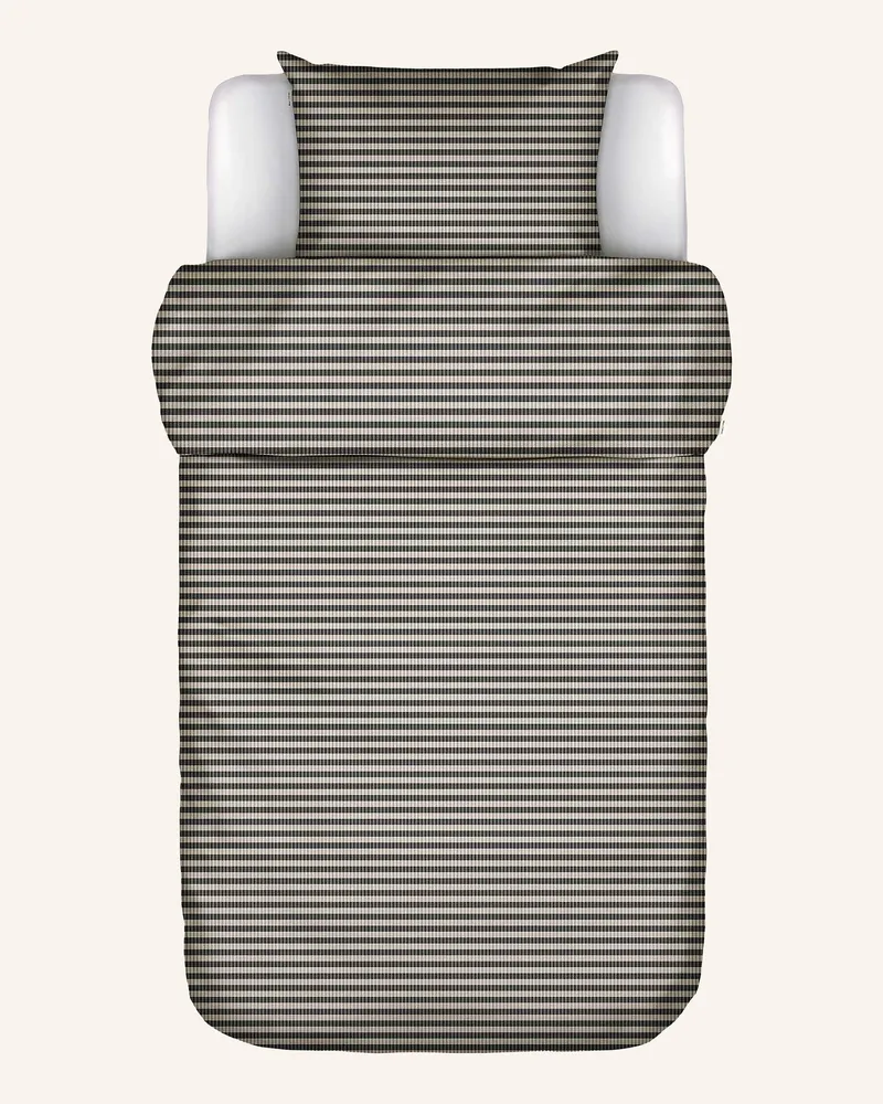 Marc O'Polo Bettwäsche Olle schwarz Camel