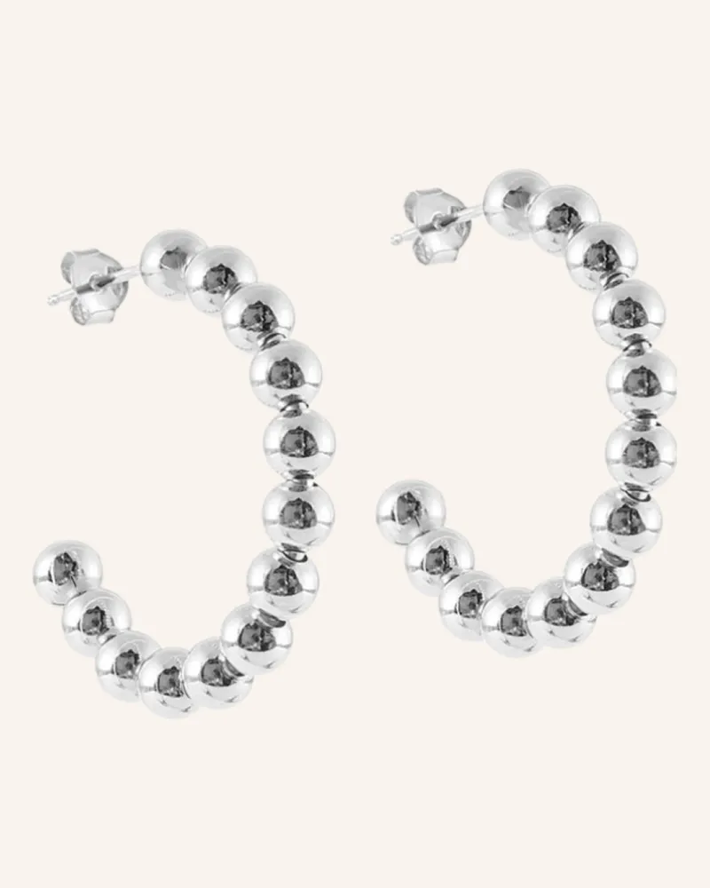 POMPIDOU Creolen Beth By Glambou silber Silber