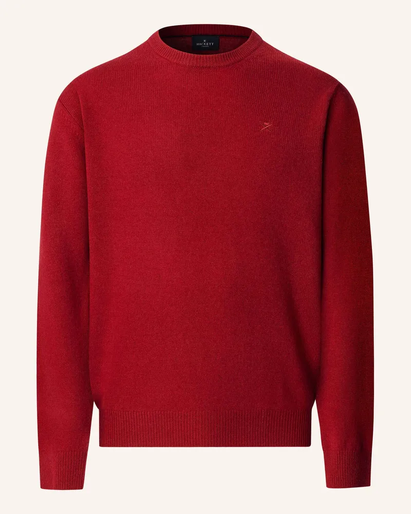 Hackett Pullover LAMBSWOOL CREW Rot