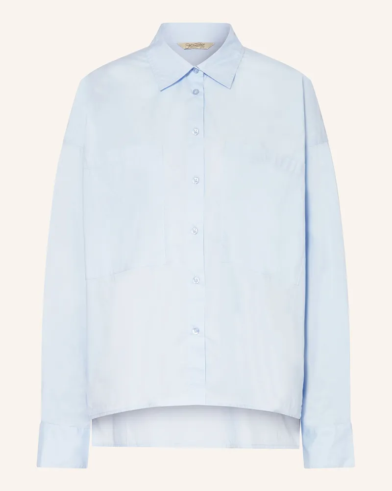 Herrlicher Hemdbluse MIRENA Hellblau