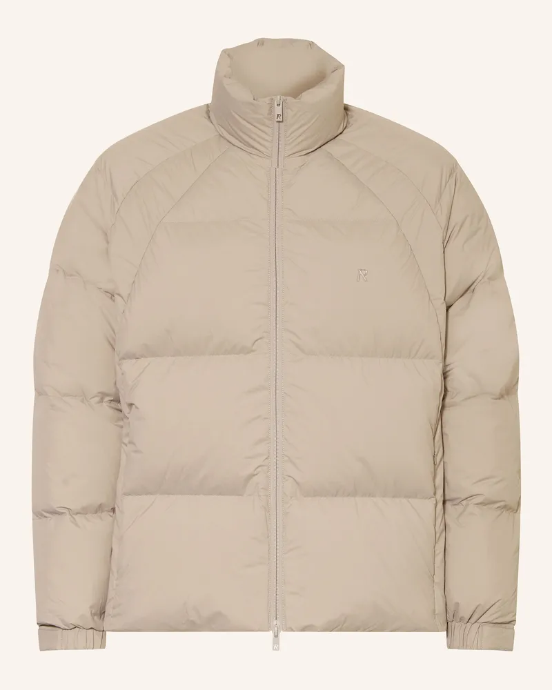 REPRESENT Daunenjacke beige Hellgrau