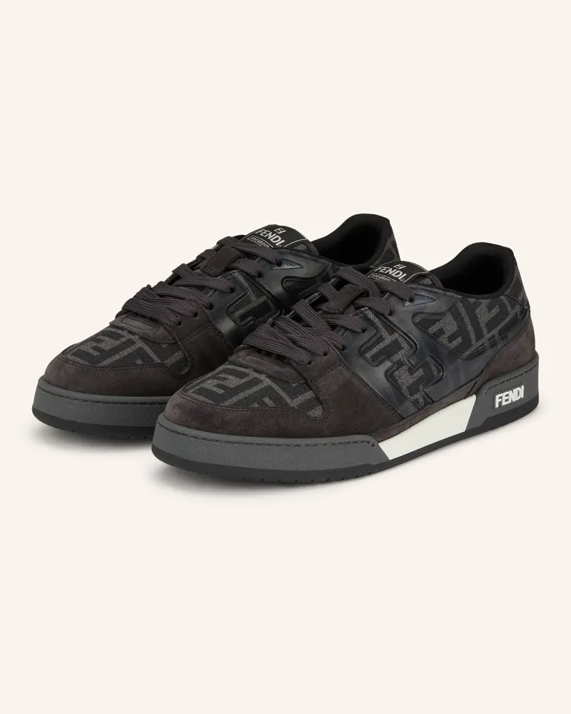 Fendi Sneaker Match grau Schwarz