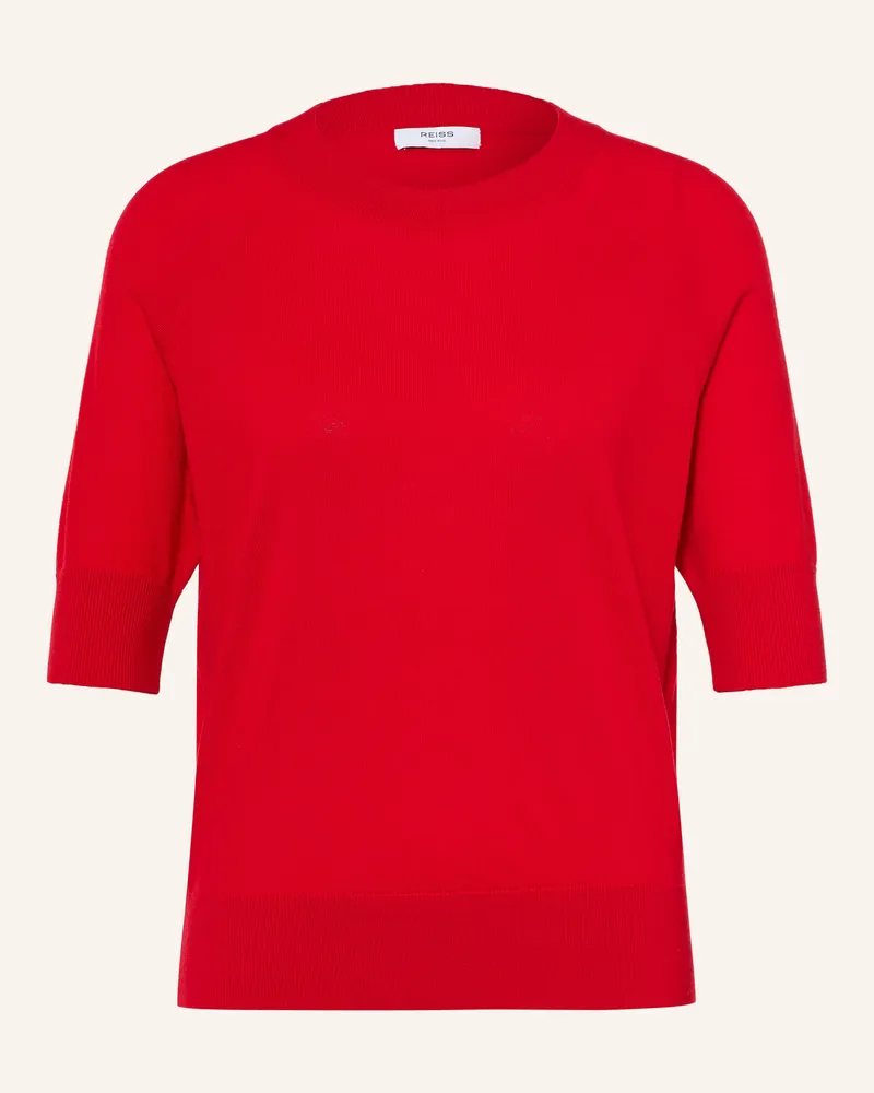 Reiss Strickshirt Suzzie Aus Merinowolle rot Rot