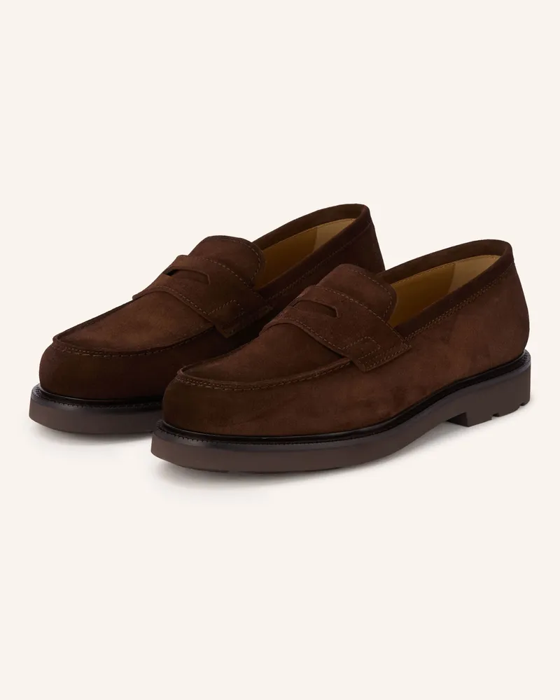 Henderson Penny-Loafer braun Dunkelbraun
