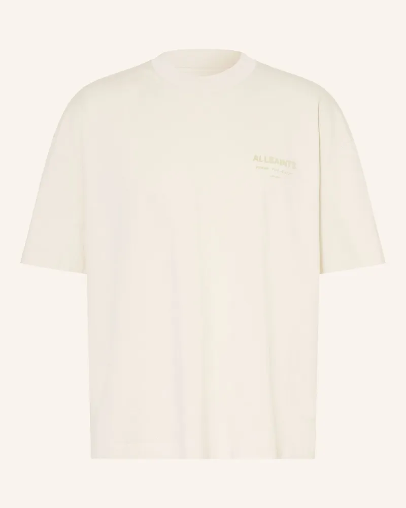 AllSaints T-Shirt Xander weiss Ecru