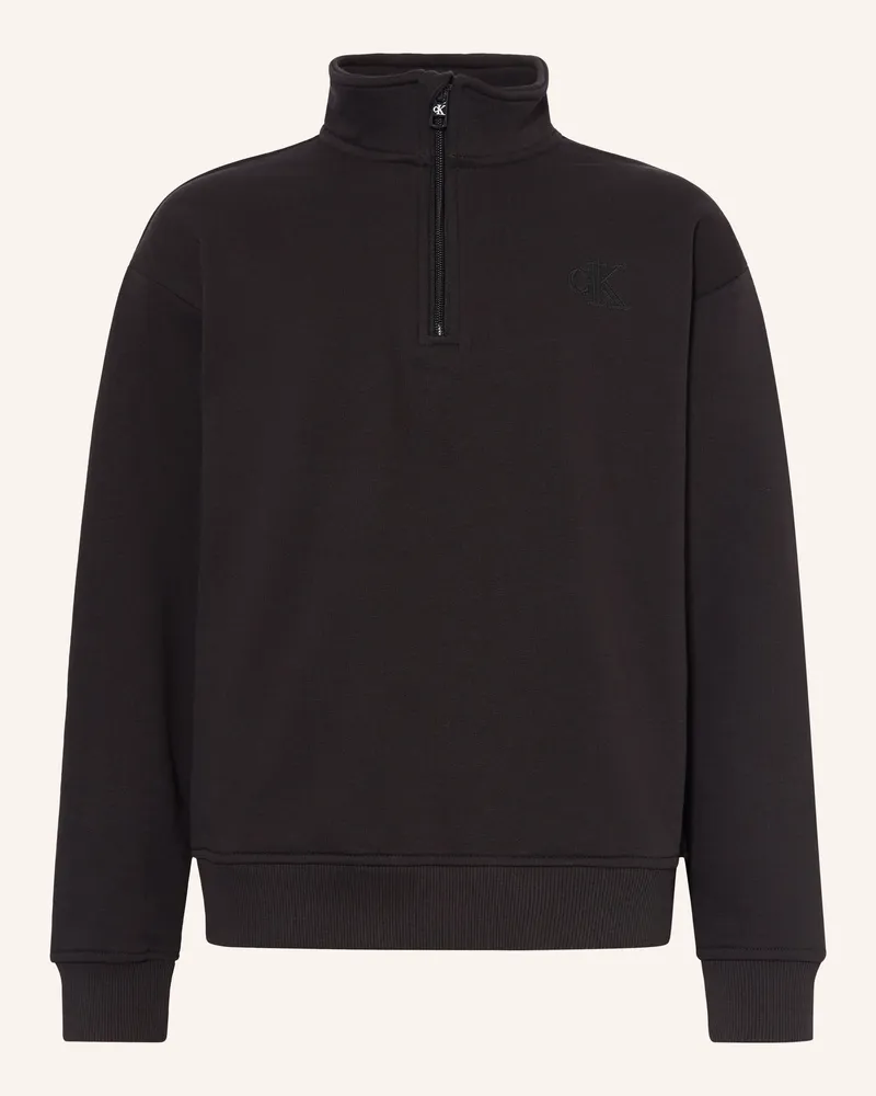 Calvin Klein Sweat-Troyer schwarz Schwarz