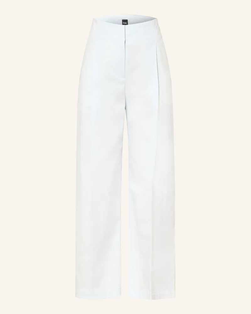 HUGO BOSS 7/8-Hose Tulotta blau Hellblau