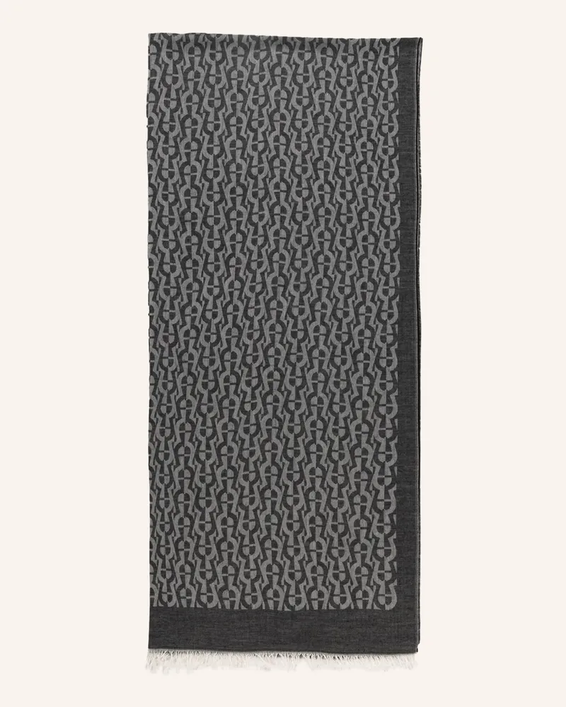 Aigner Schal Dunkelgrau