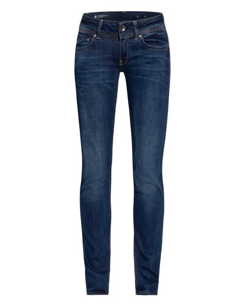 G-STAR RAW Straight Jeans Midge blau 89