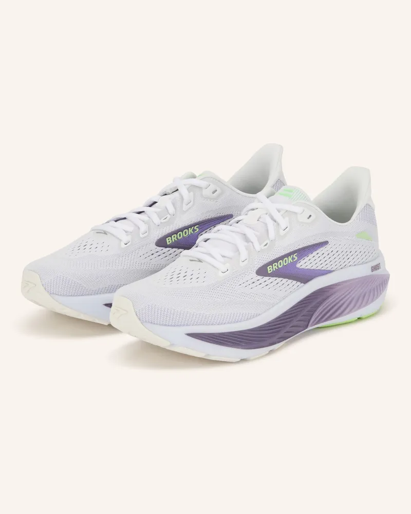 Brooks Laufschuhe Ghost 18 weiss Hellgrau