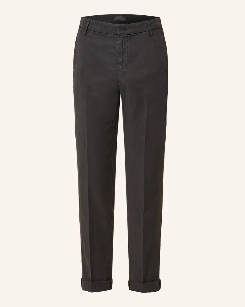 Dondup Chino Gaubert Slim Fit schwarz Schwarz