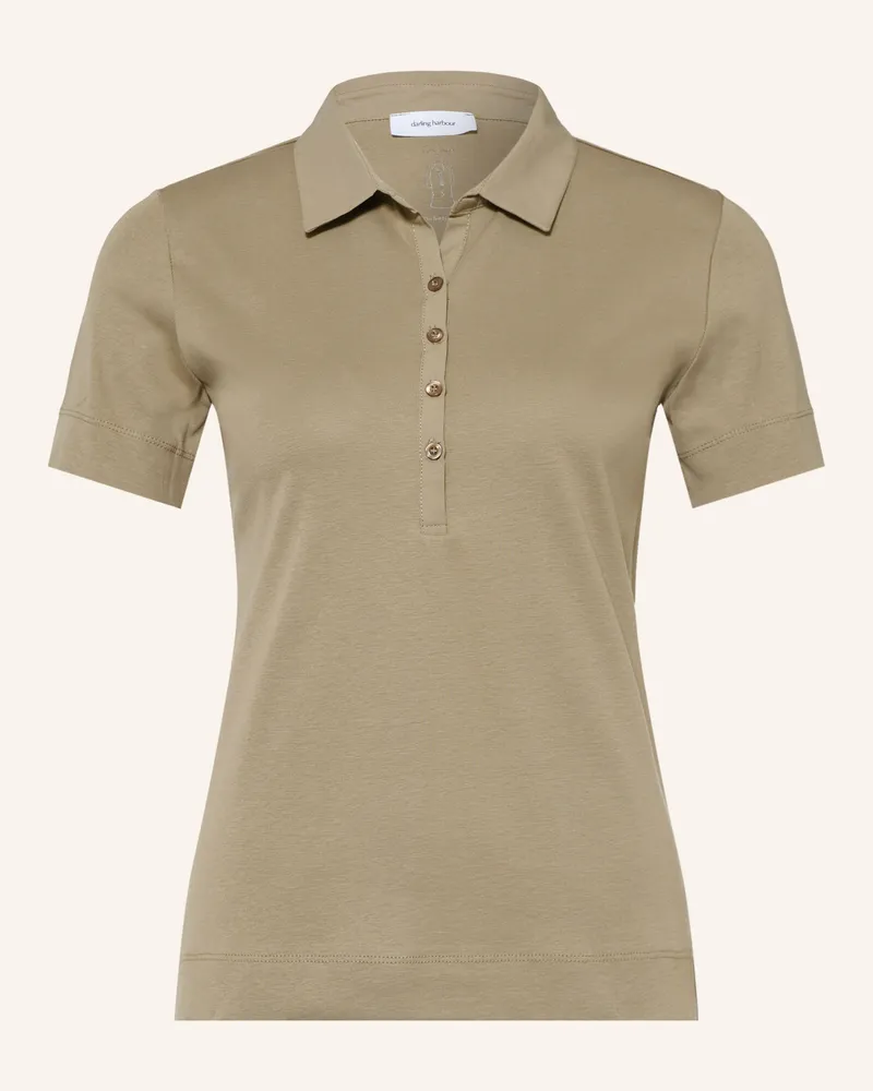 Darling Harbour Jersey-Poloshirt gruen Light