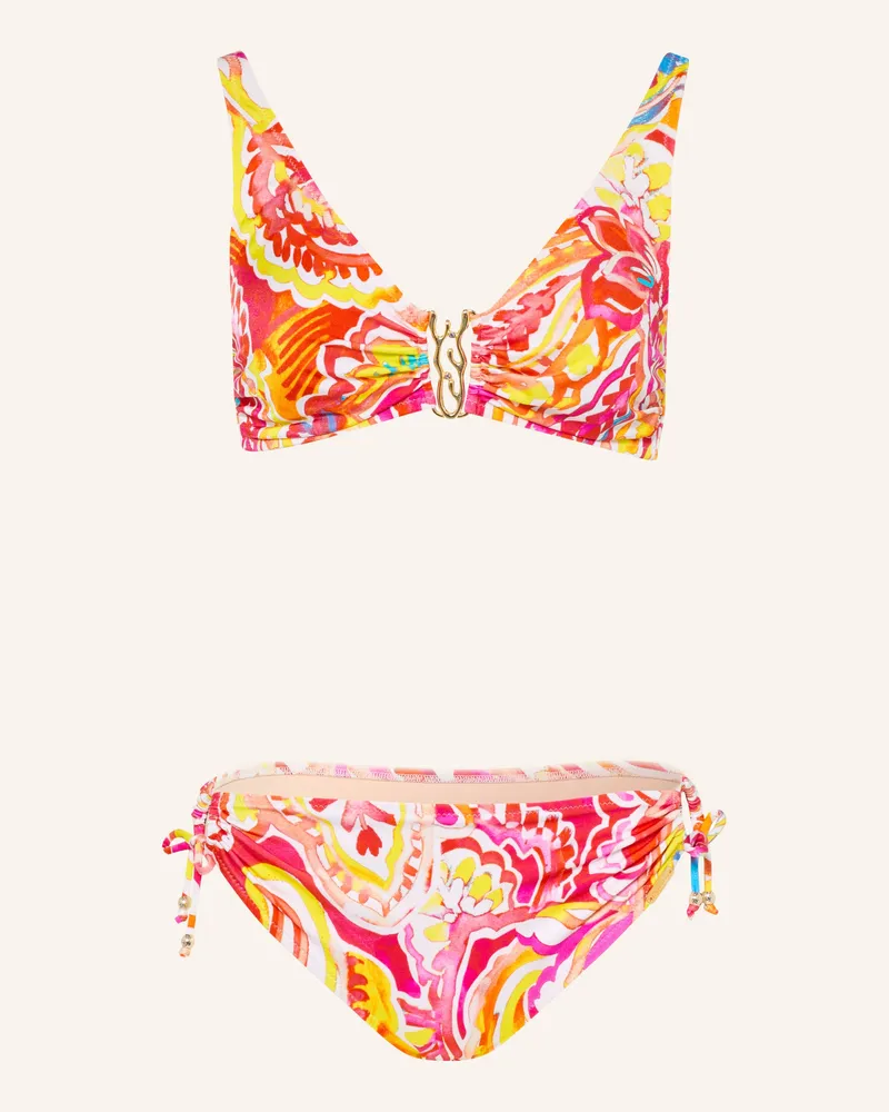 Charmline Bralette-Bikini Summer Infusion rot Rot