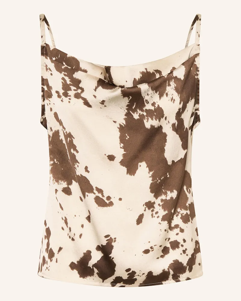 Neo Noir Satintop LINDY Hellbraun