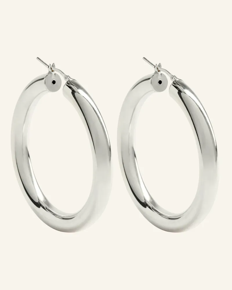 POMPIDOU Ohrringe Biggie By Glambou silber Silber