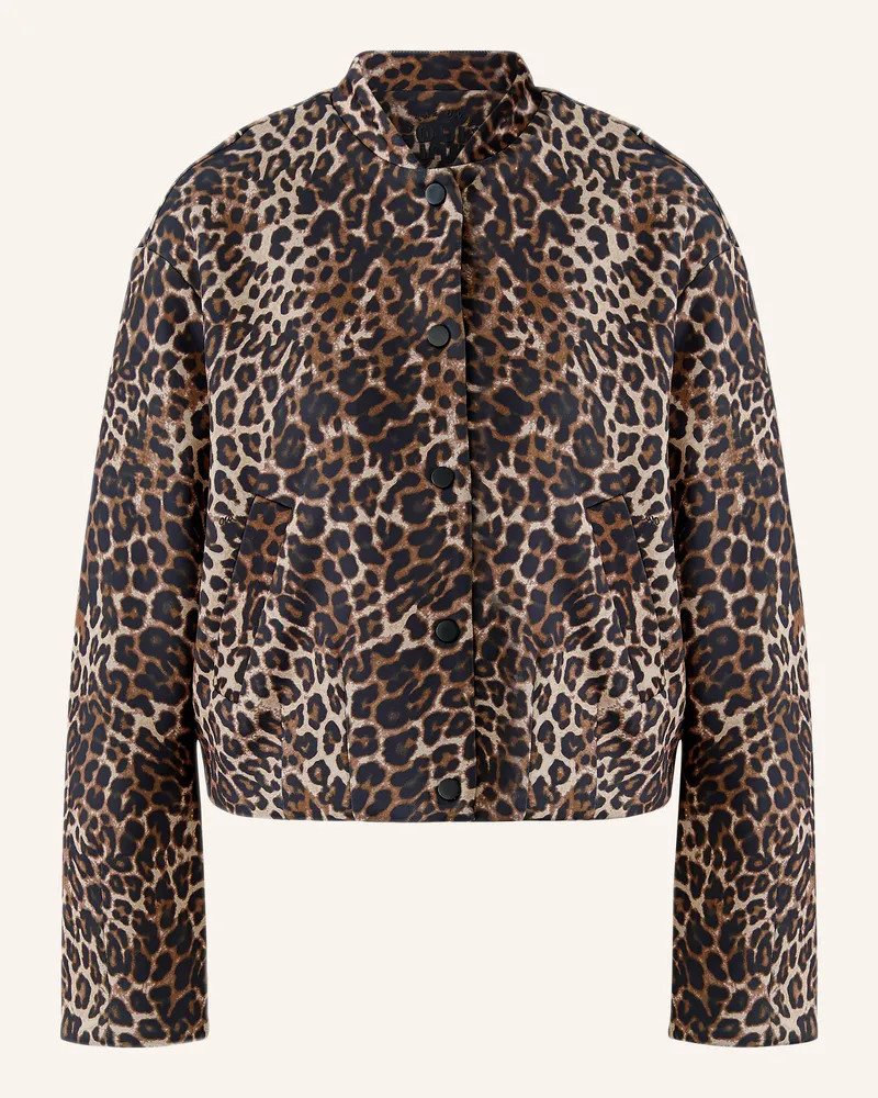Oui  Jacke braun Schwarz