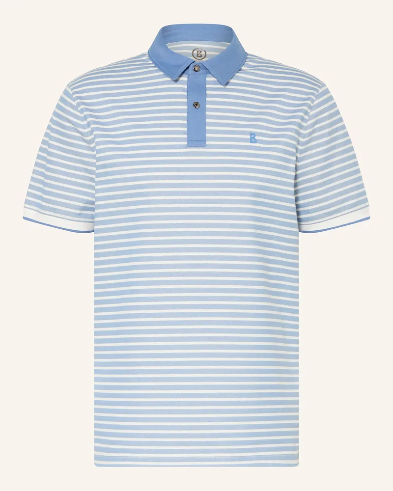 Bogner Piqué-Poloshirt TIMO Regular Fit Hellblau