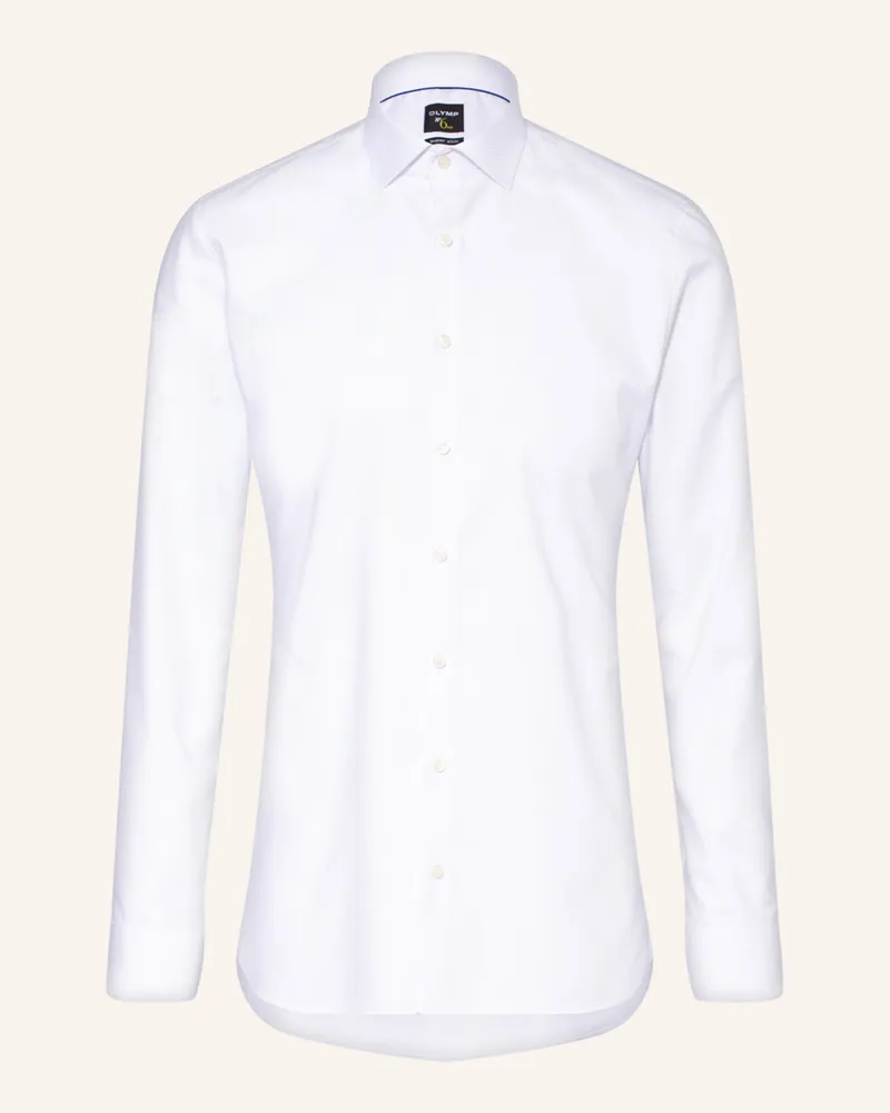 Olymp Hemd No. Six Super Slim weiss Weiss