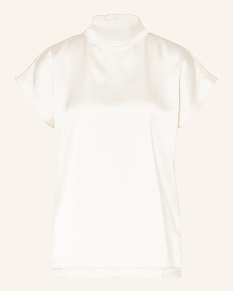 HUGO BOSS Blusentop Caneli-1 Aus Satin weiss Beige