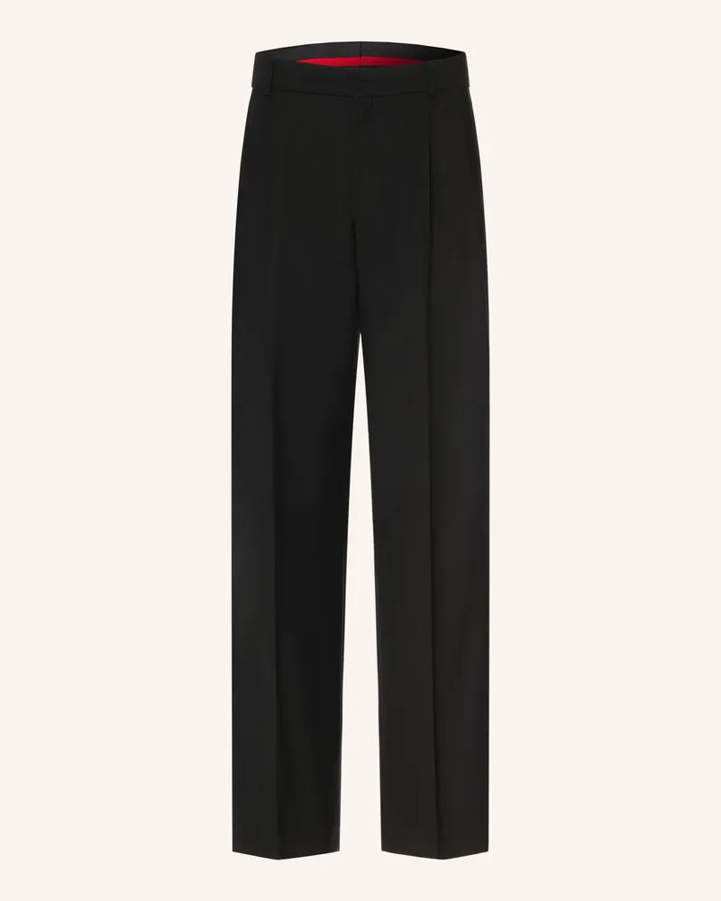 HUGO BOSS Hose Tarly Regular Fit schwarz Schwarz