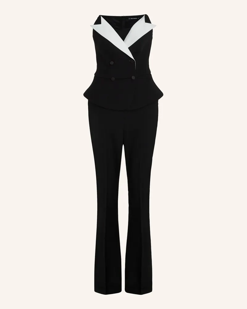 Karl Lagerfeld KL STUDIO Jumpsuit Schwarz