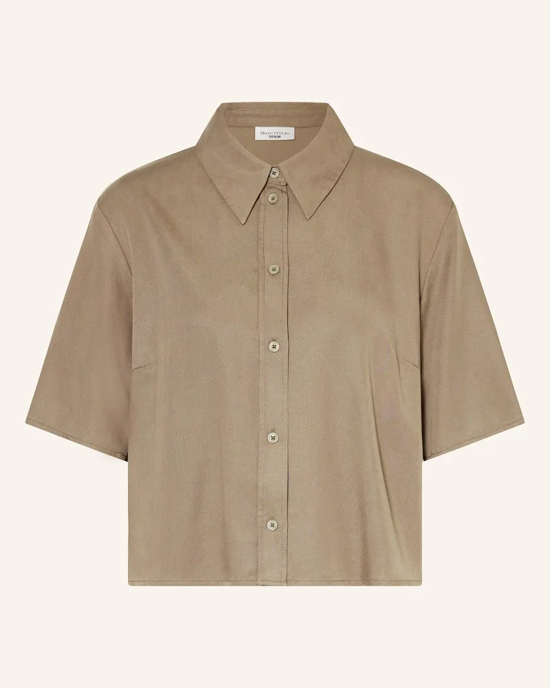 Marc O'Polo Hemdbluse Khaki