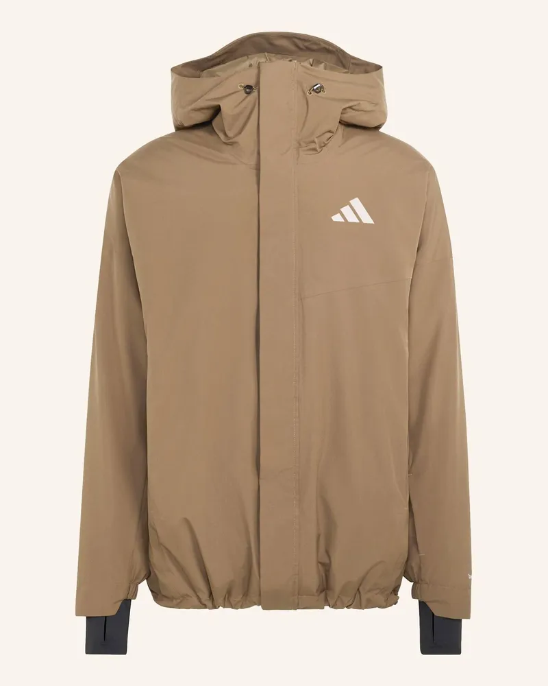 adidas Terrex Multi Climaproof Isolationsjacke, 2-Lagig braun Braun