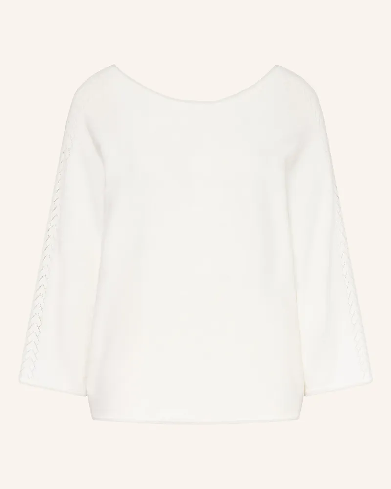 S.Oliver Pullover Mit 3/4-Arm weiss Creme