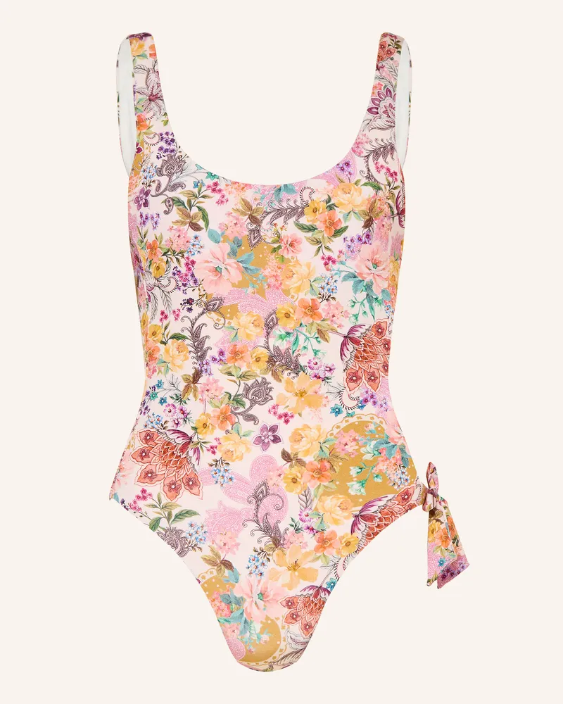 watercult Badeanzug Pretty Boho Mit Cut-Out rosa Pink