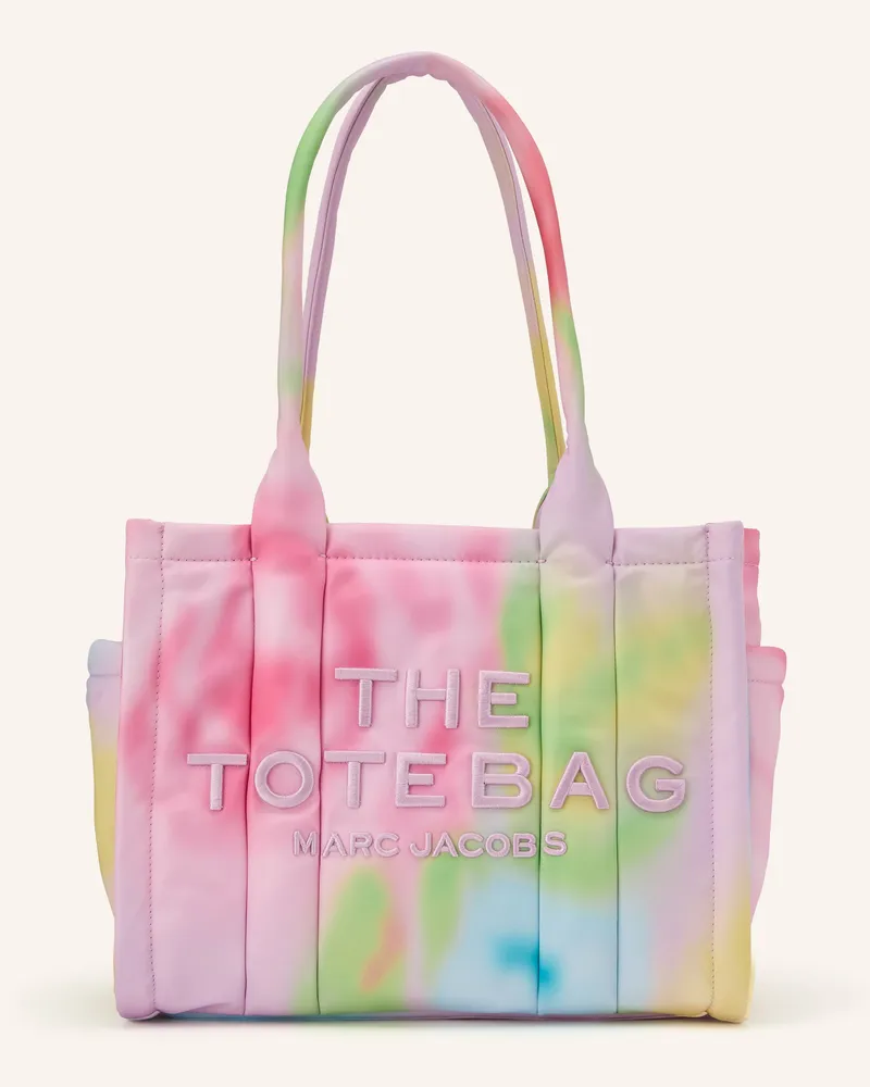 Marc Jacobs Shopper The Medium Tote Multicol Print Flowers pink Rosa