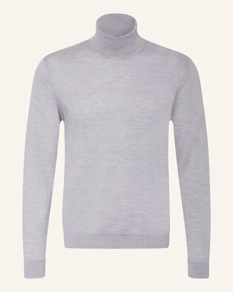 Daniele Fiesoli Rollkragenpullover grau Hellgrau
