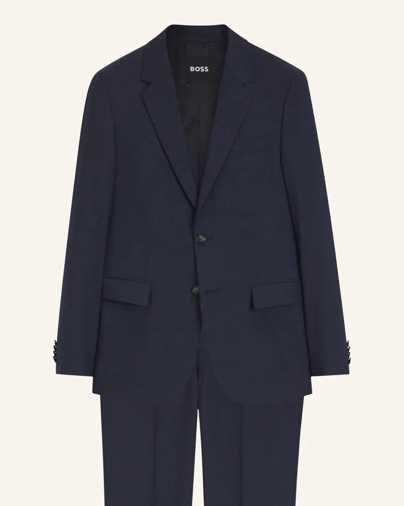 HUGO BOSS Anzug H-Houston-2pcs-263 Slim Fit blau Dunkelblau