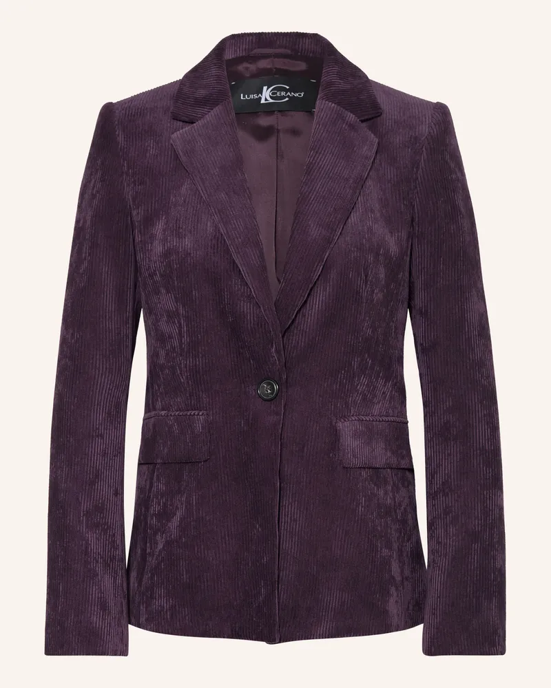 Luisa Cerano Cordblazer lila Lila