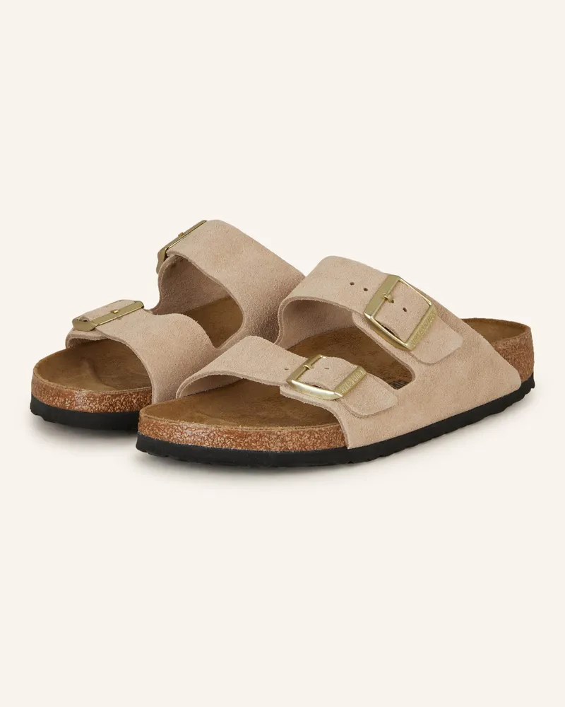 Birkenstock Pantoletten Arizona Leve beige Hellbraun
