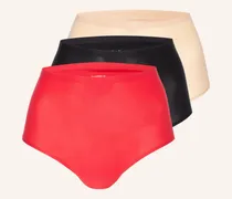 3er-Pack Taillenslips Softstretch beige