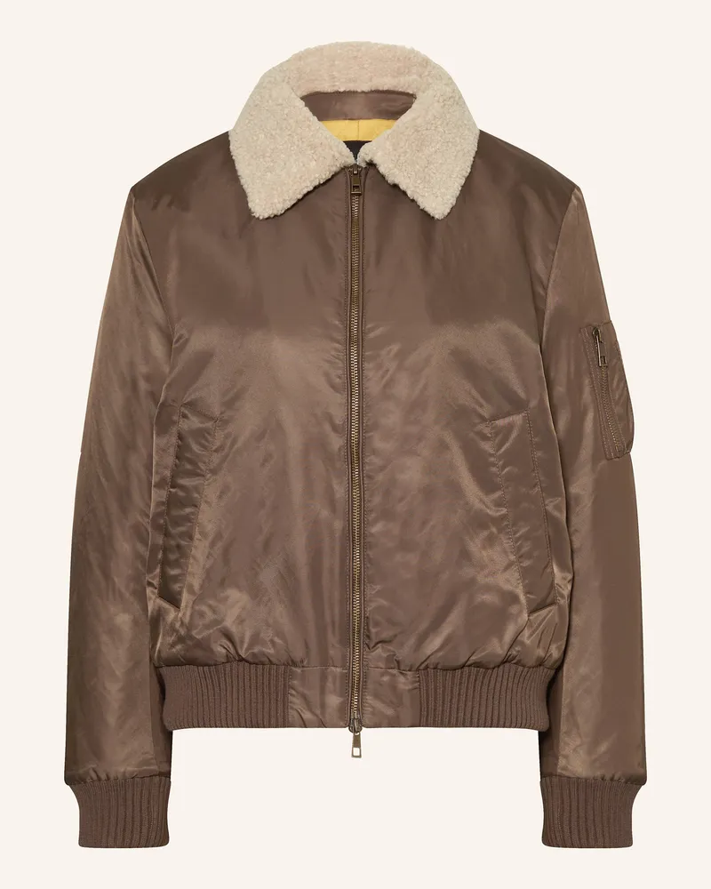 Darling Harbour Blouson Mit Teddyfell braun Copper