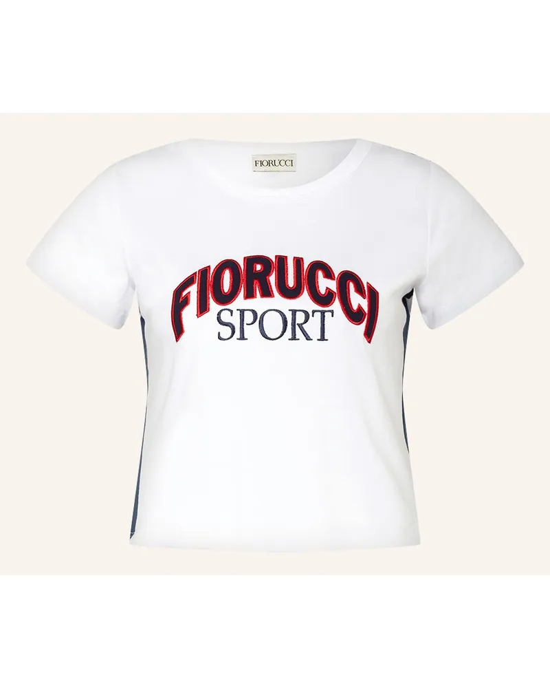 Fiorucci Cropped-Shirt Weiss