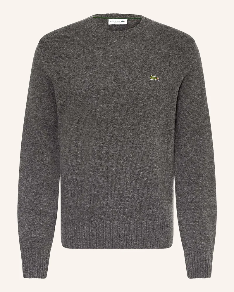 Lacoste Pullover grau Dunkelgrau