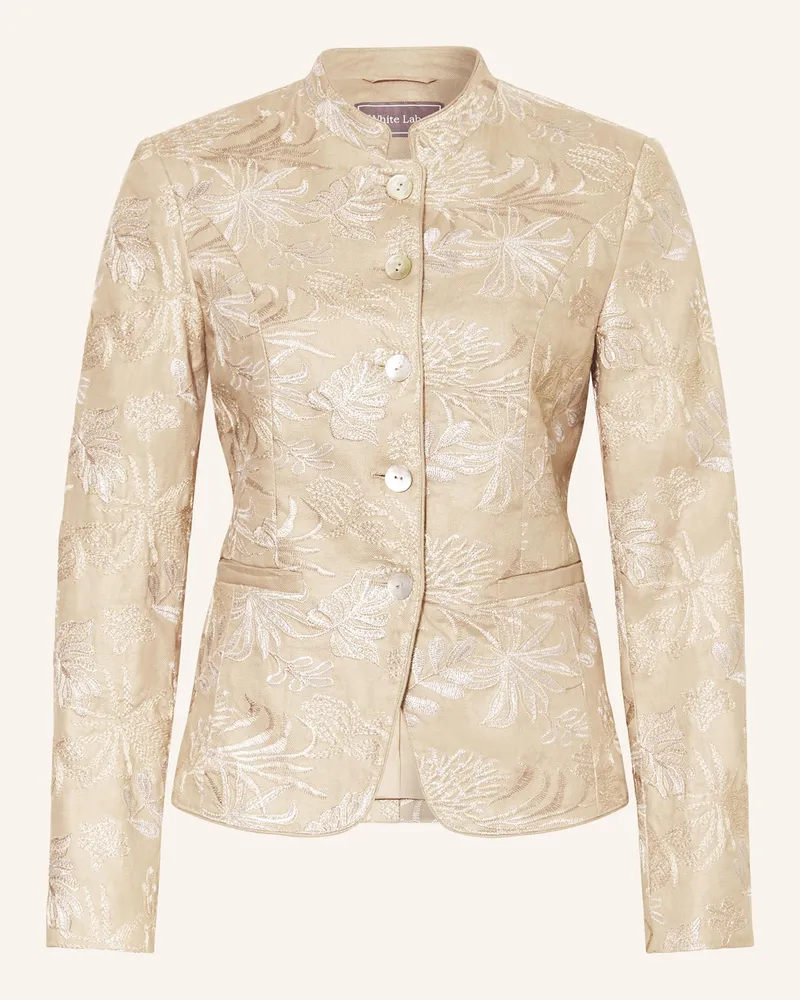 White Label Leinenjanker Beige