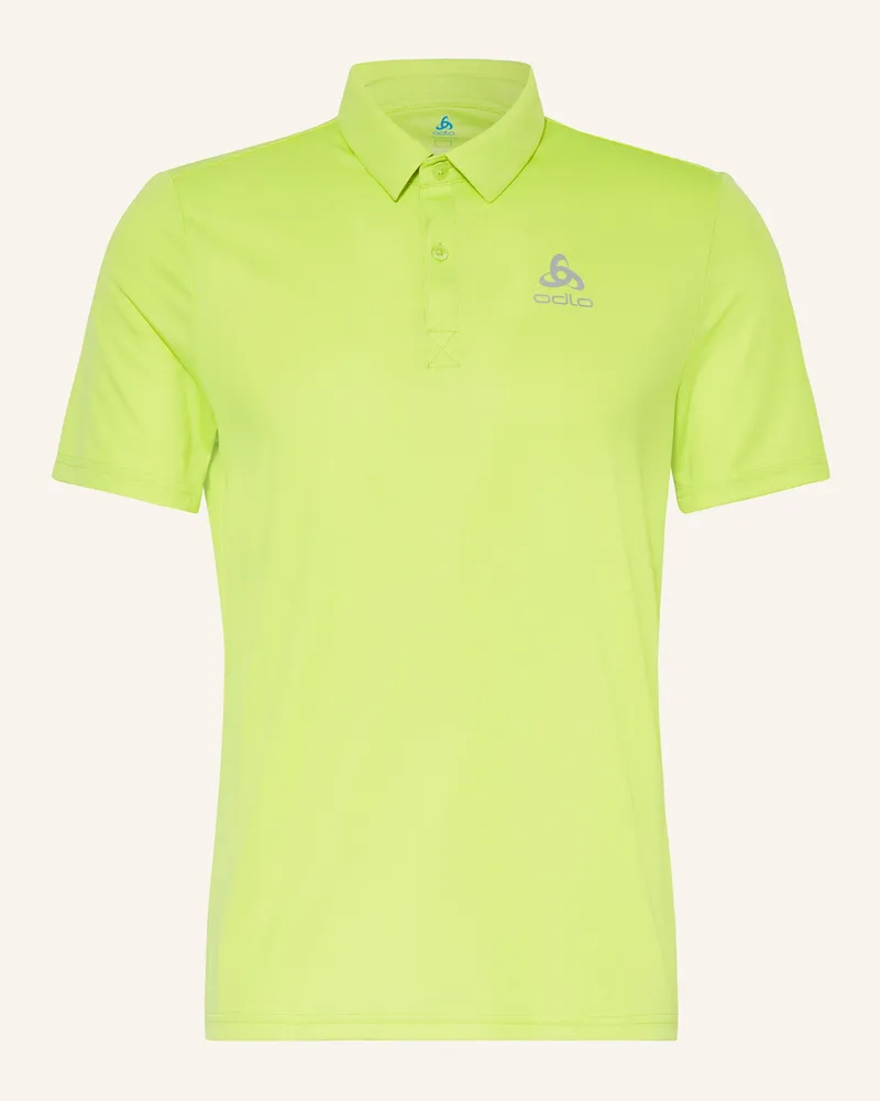 Odlo Funktions-Poloshirt CARDADA Regular Fit Neongrün