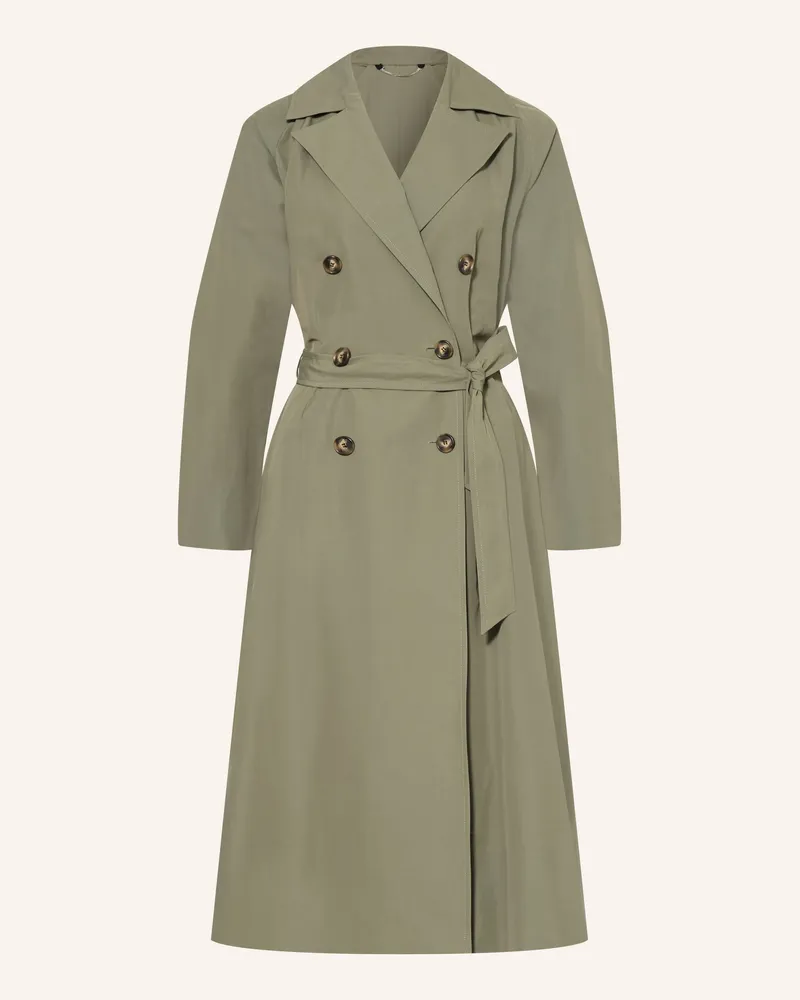 HUGO BOSS Trenchcoat Calili gruen Oliv