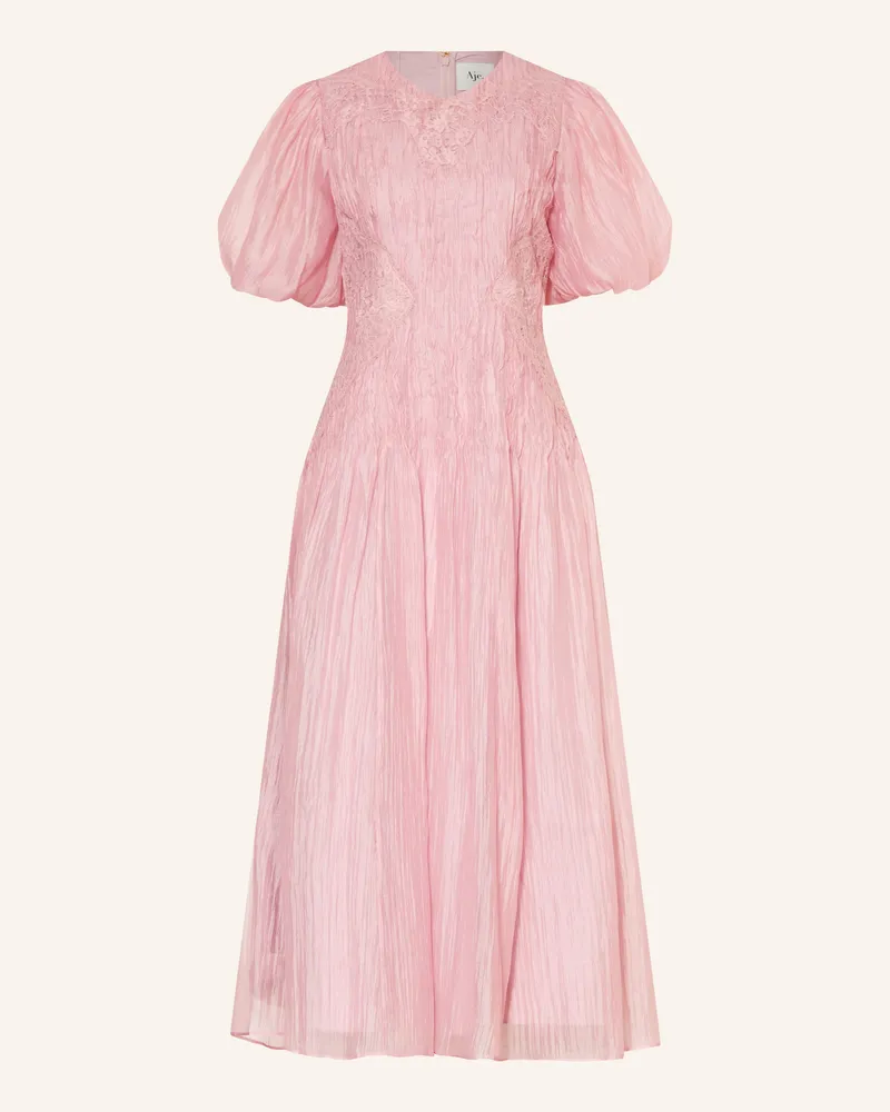 Aje. Kleid Ophelia Mit Spitze pink Rosa
