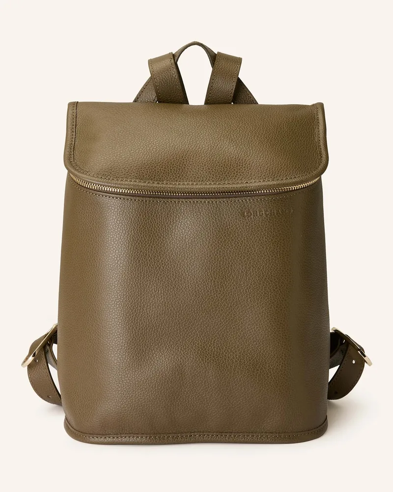 Longchamp Rucksack Foulonné gruen Khaki