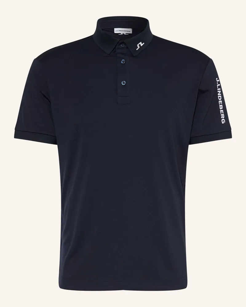 J.Lindeberg Funktions-Poloshirt blau Dunkelblau