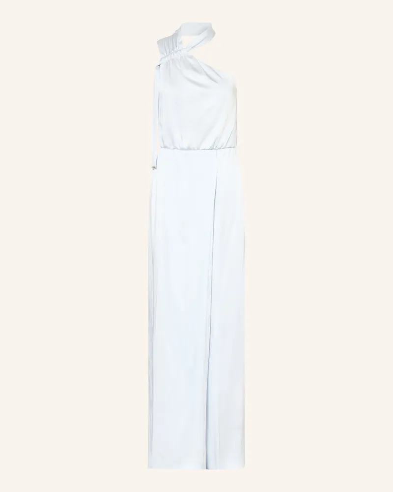HUGO BOSS Jumpsuit DESCARLA aus Satin Hellblau