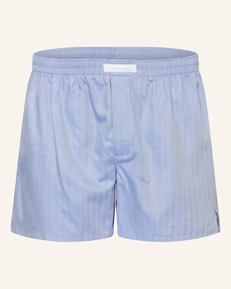 Falke Web-Boxershorts Daily Woven blau Blau