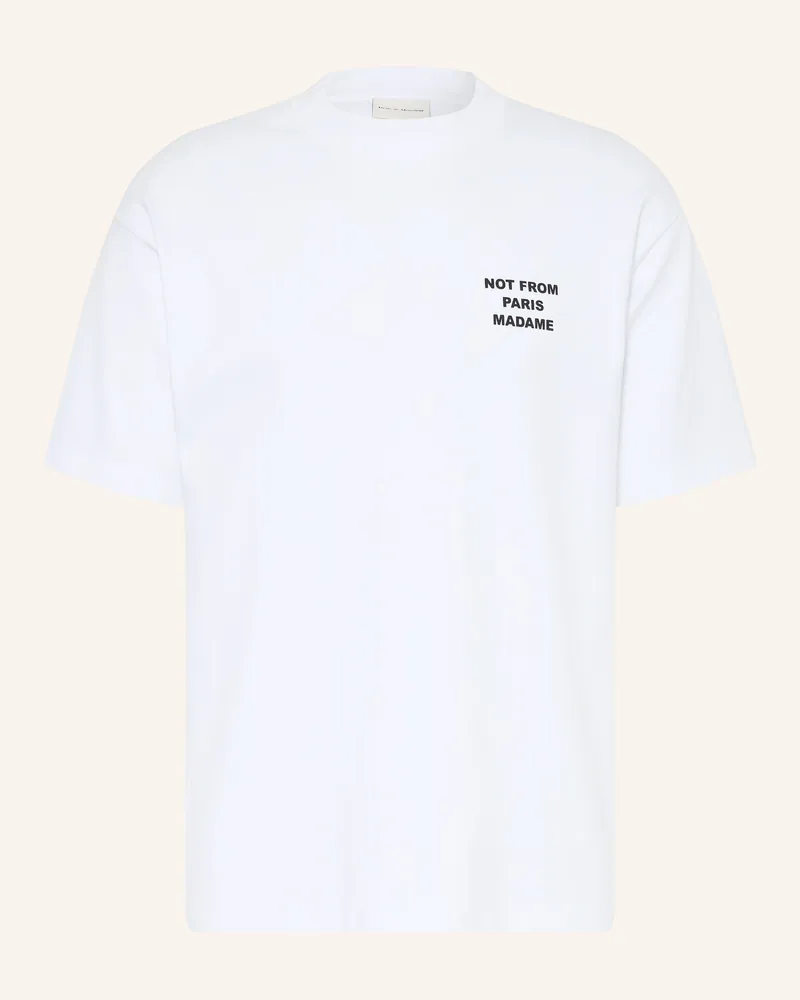 Drôle de Monsieur T-Shirt weiss Weiss
