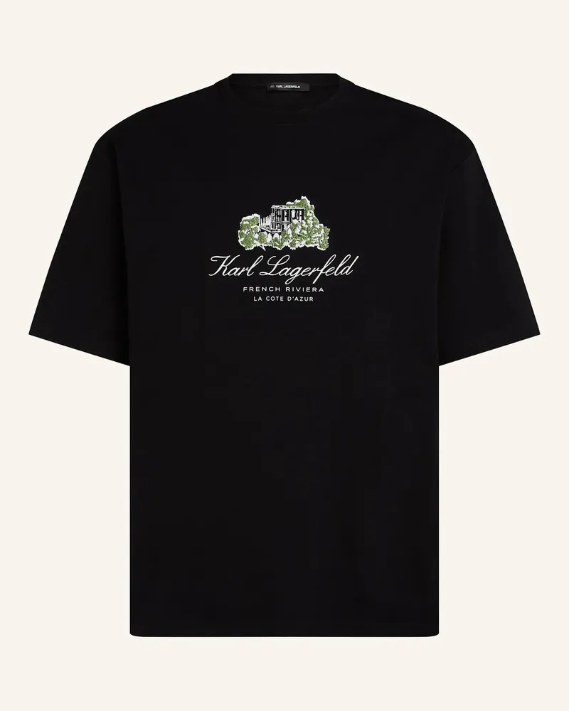 Karl Lagerfeld T-shirt Schwarz