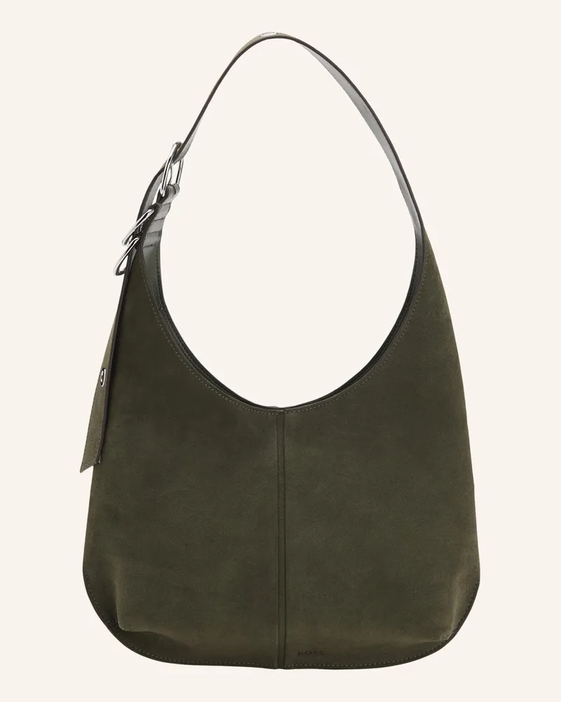 HUGO BOSS Shoulder Bags Clarice Hobo Su gruen Dunkelgrün