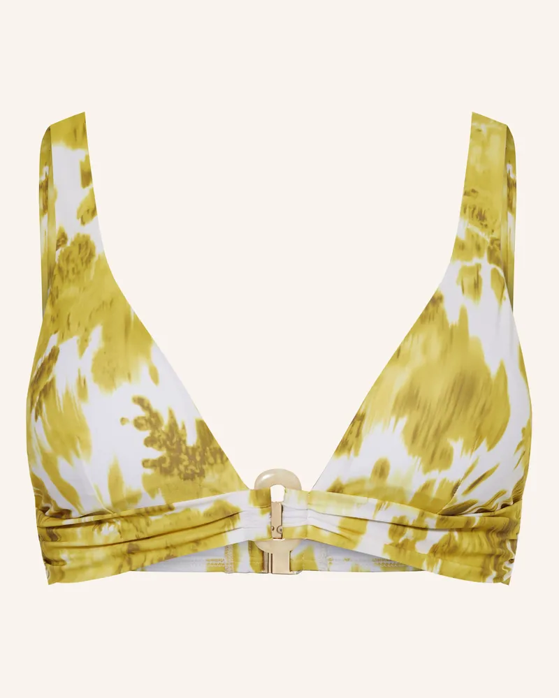 Maryan Mehlhorn Bralette-Bikini-Top SOFT FOCUS FLORALS Gelb